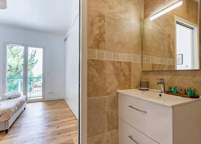 Le Cocon Des Dunes - Vue Mer, Plage&corniche A Pied Lägenhet Le Moulleau