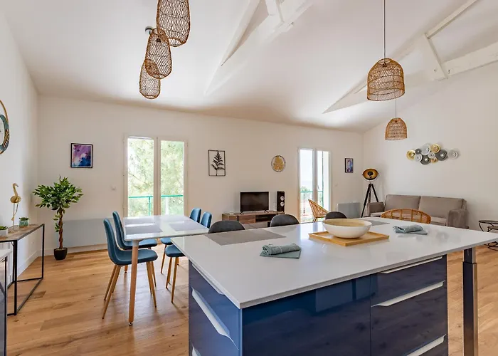 Lägenhet Le Cocon Des Dunes - Vue Mer, Plage&corniche A Pied *