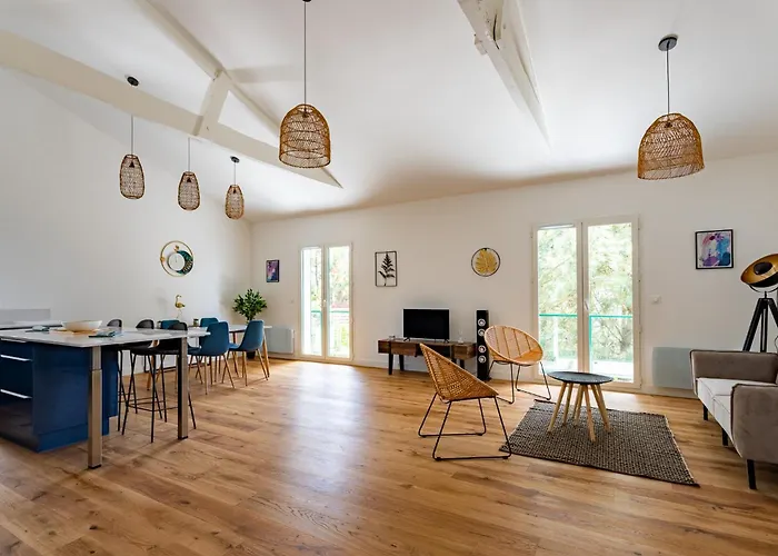 Le Cocon Des Dunes - Vue Mer, Plage&corniche A Pied Lägenhet Le Moulleau