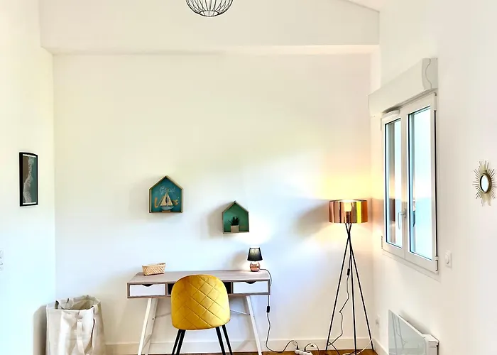 Le Cocon Des Dunes - Vue Mer, Plage&corniche A Pied Lägenhet Le Moulleau